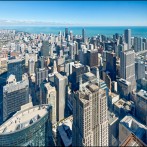 Looking Down at Chicago